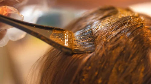 Herbal Hair Dyeing