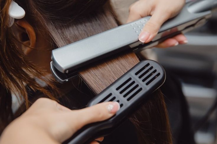 Nano hair straightening