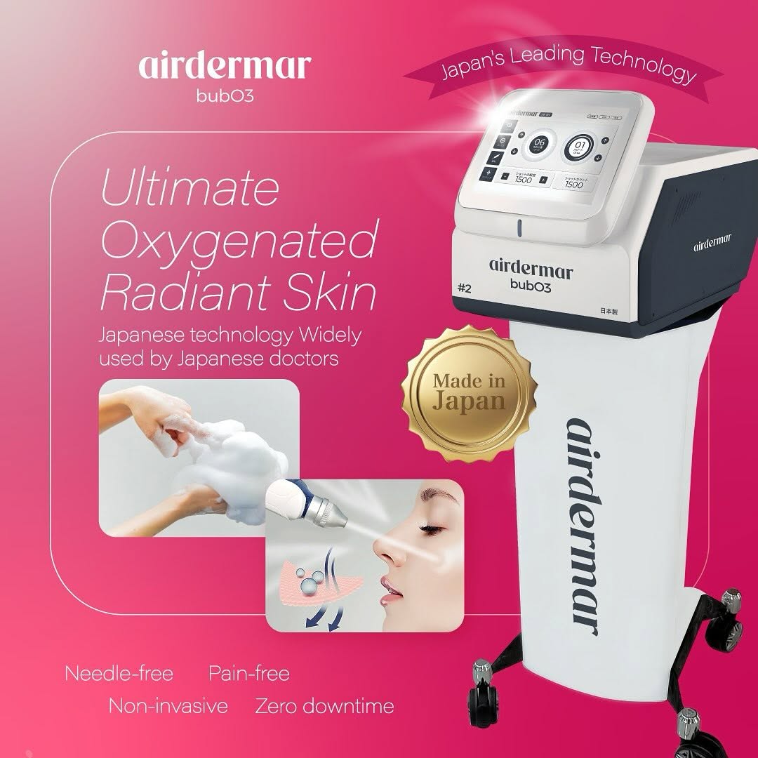 Airdermar bubO3 X EXCELLENE⁺ 外泌體終極含氧亮膚護理