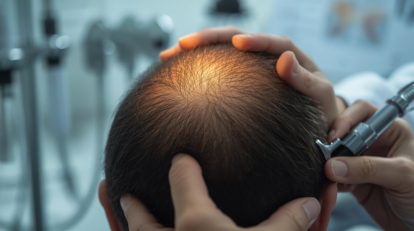 Professional Scalp Detection and Analysis by trichologist